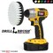 Drill Brush Power Scrubber By Useful Products 5 in W 5 in L Brush, White 5in-S-W-QC-DB - alternate 6
